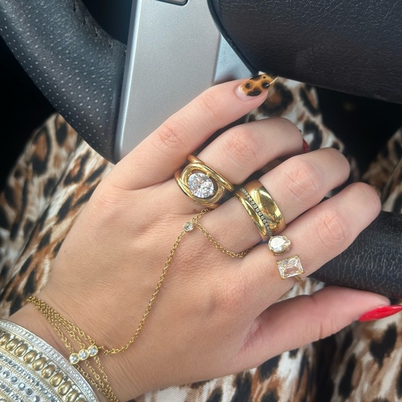 Water Resistant Adjustable Diamond Ring - Picture 5 of 5